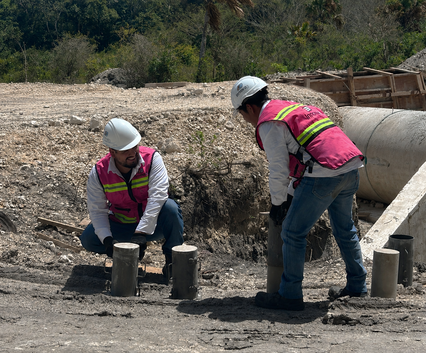 Moldes de concreto